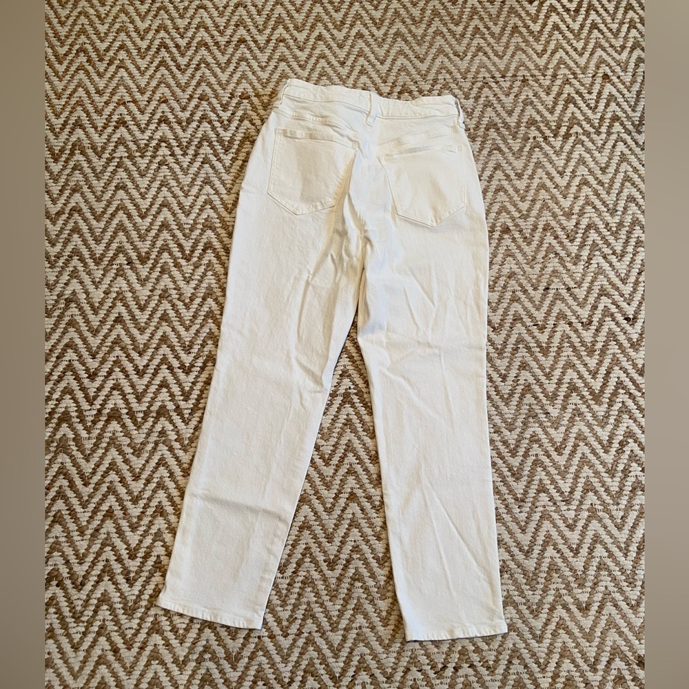 Madewell Curvy Perfect Vintage Jeans in White, Size 27 - Picture 10 of 12